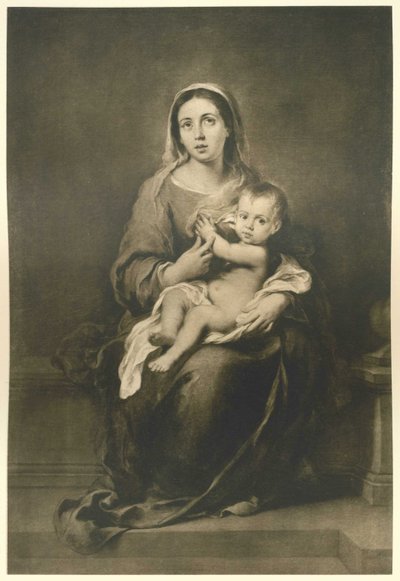 Maria con il Bambino da Bartolomé Esteban Murillo